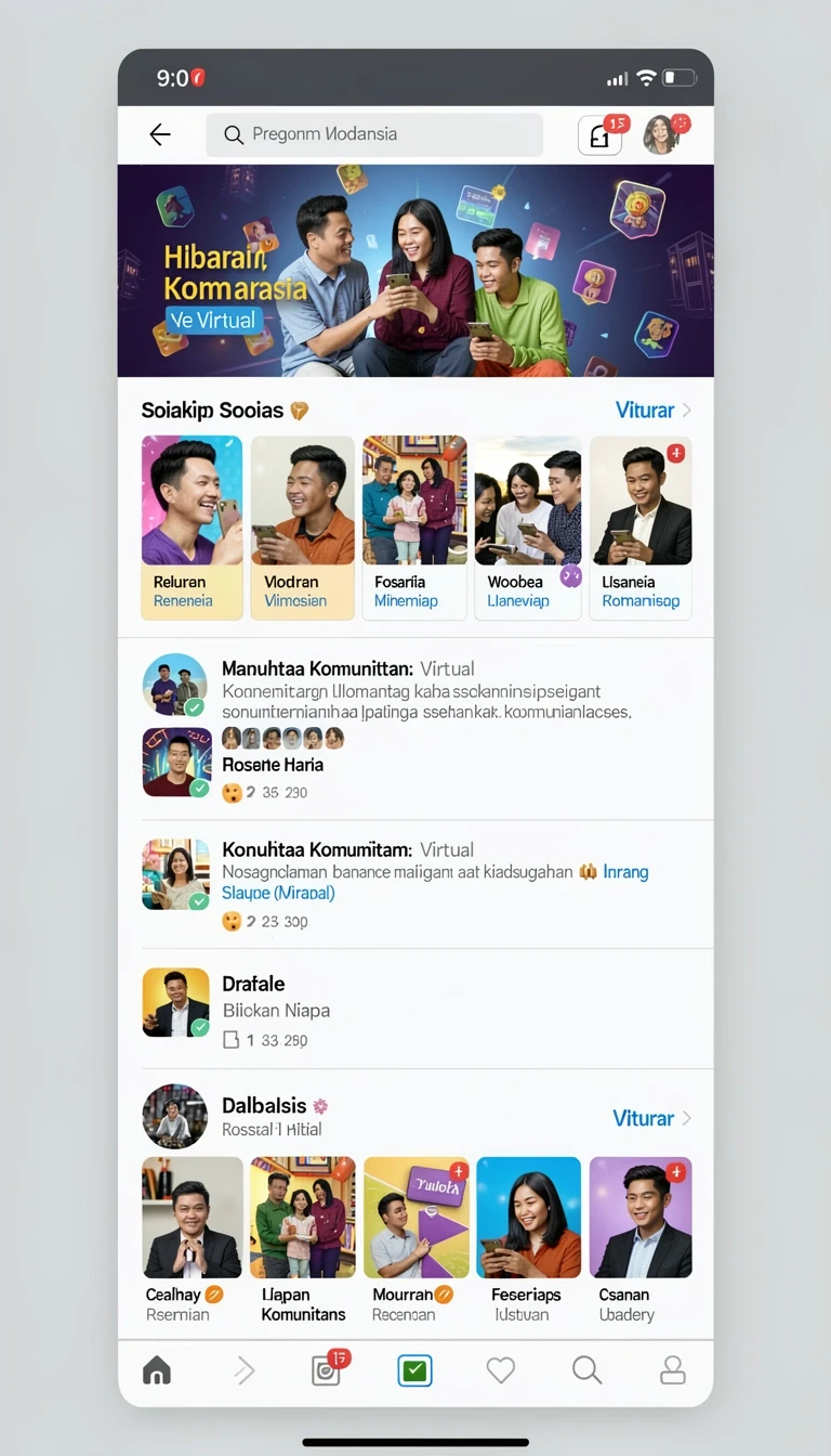 Tampilan utama aplikasi Aplikasi 6svip Resmi: Download dan Instalasi yang intuitif dan efisien.