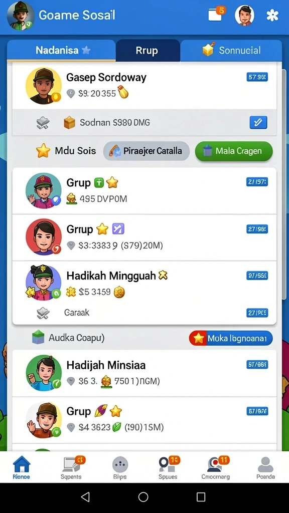 Tampilan utama aplikasi Aplikasi joko4d Resmi: Download dan Instalasi yang intuitif dan efisien.