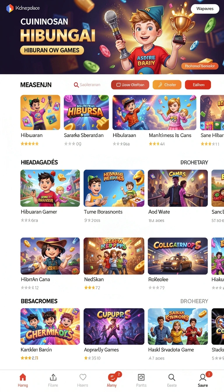 Tampilan utama aplikasi Aplikasi mabar88 Resmi: Download dan Instalasi yang intuitif dan efisien.