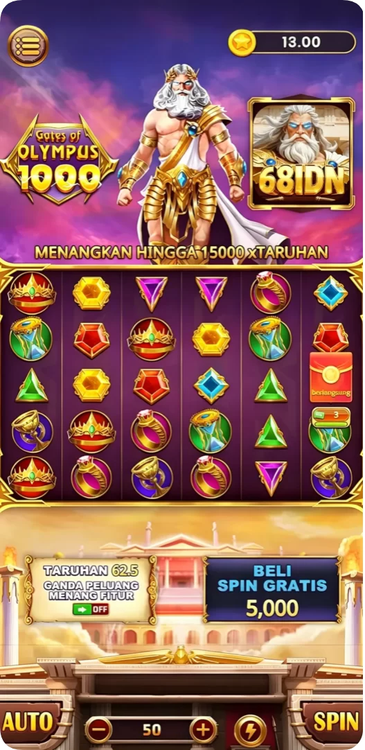 Tampilan utama aplikasi Aplikasi turbo77 Resmi: Download dan Instalasi yang intuitif dan efisien.