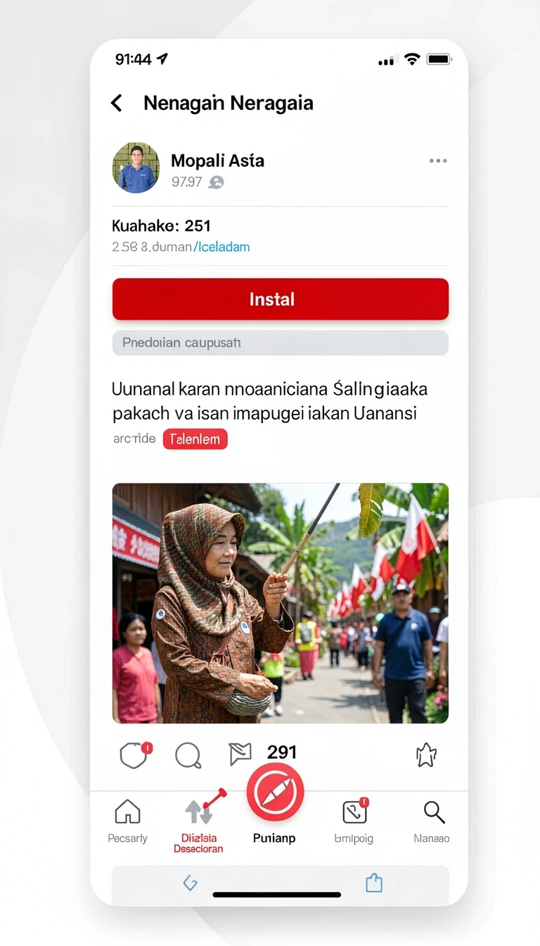 Tampilan utama aplikasi mlbb Terbaru: Download APK Resmi dan Aman yang intuitif dan efisien.