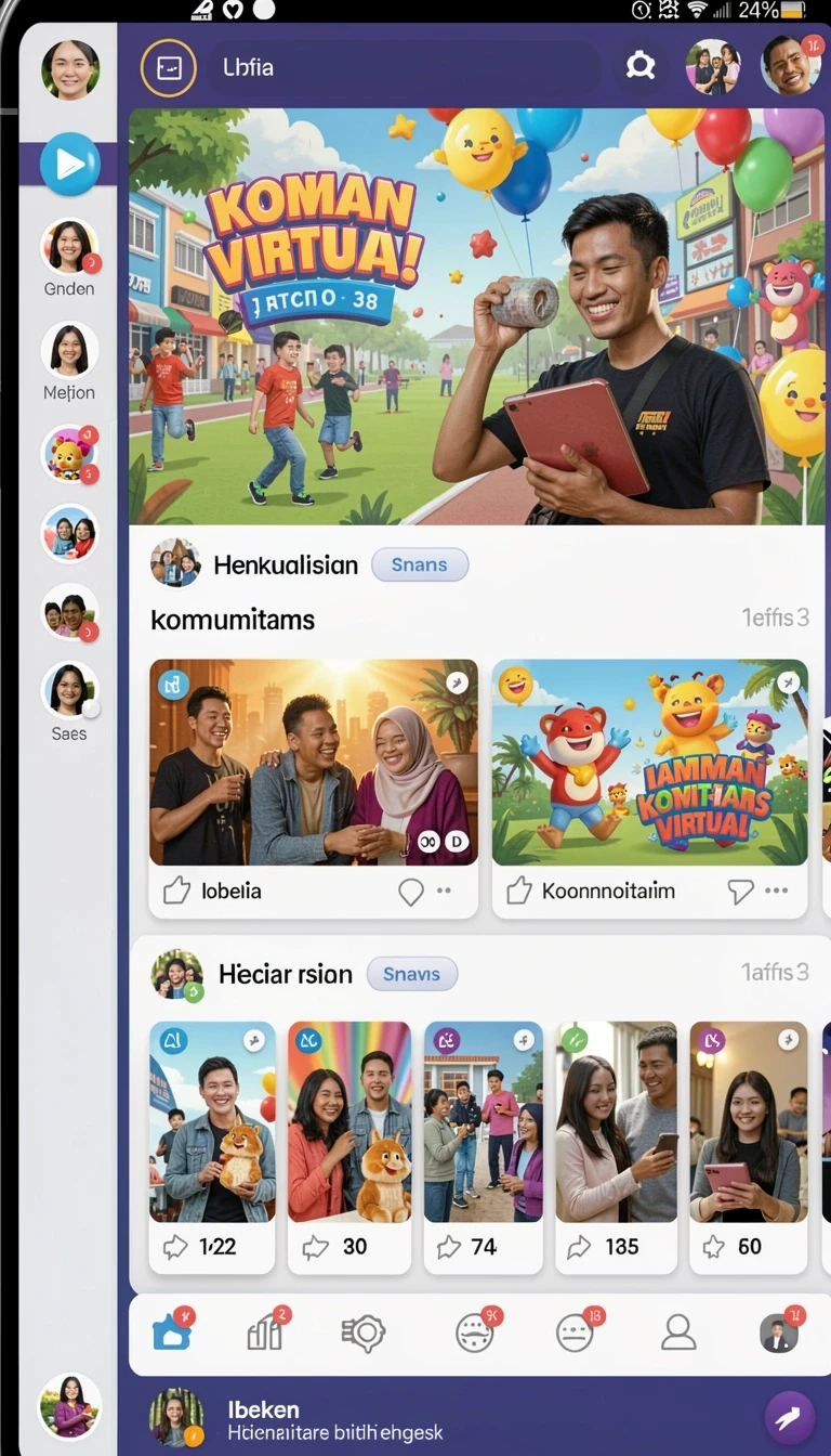 Tampilan utama aplikasi Review Aplikasi limatogel yang intuitif dan efisien.