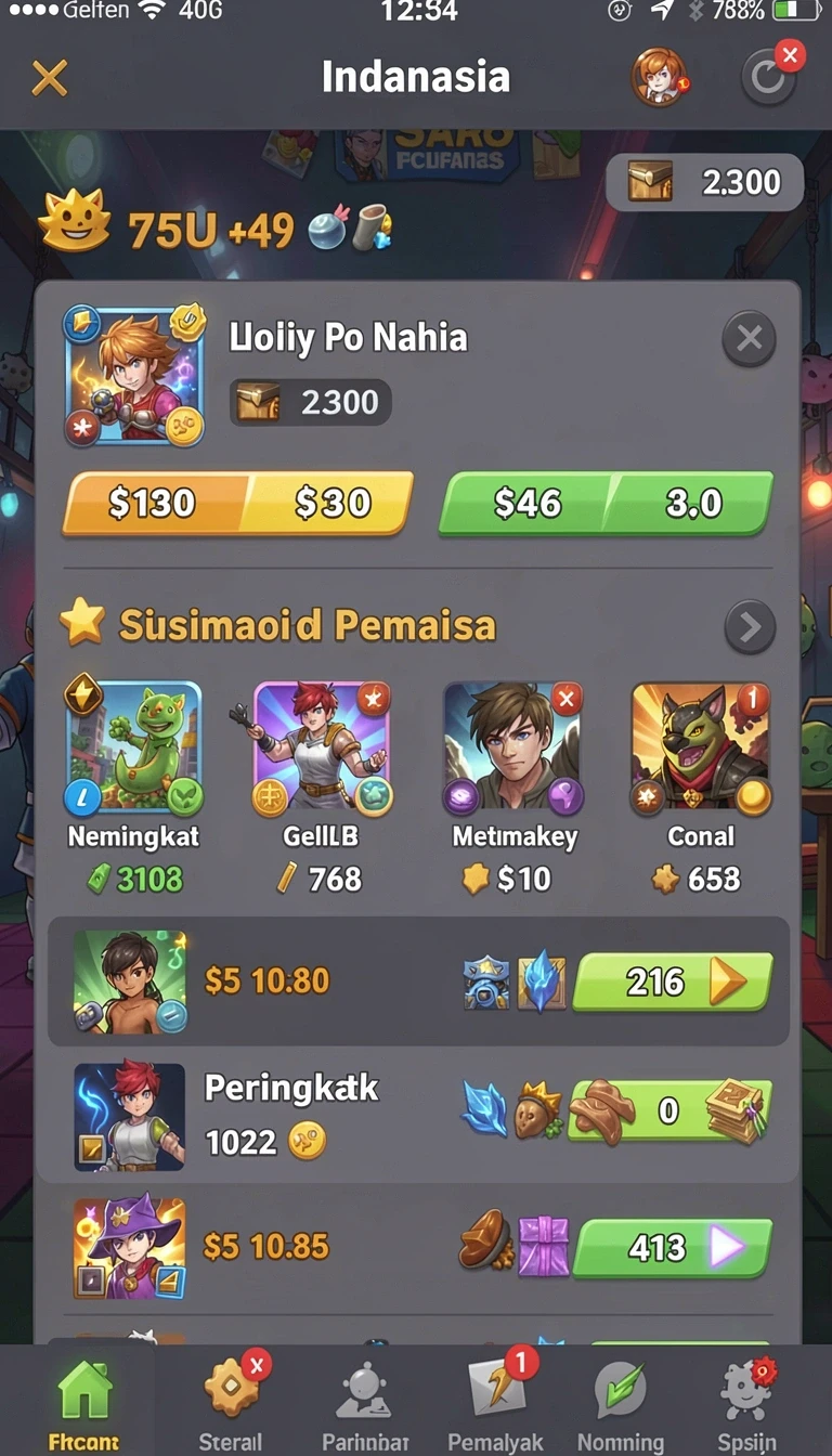 Tampilan utama aplikasi Aplikasi langithoki Resmi: Download dan Instalasi yang intuitif dan efisien.
