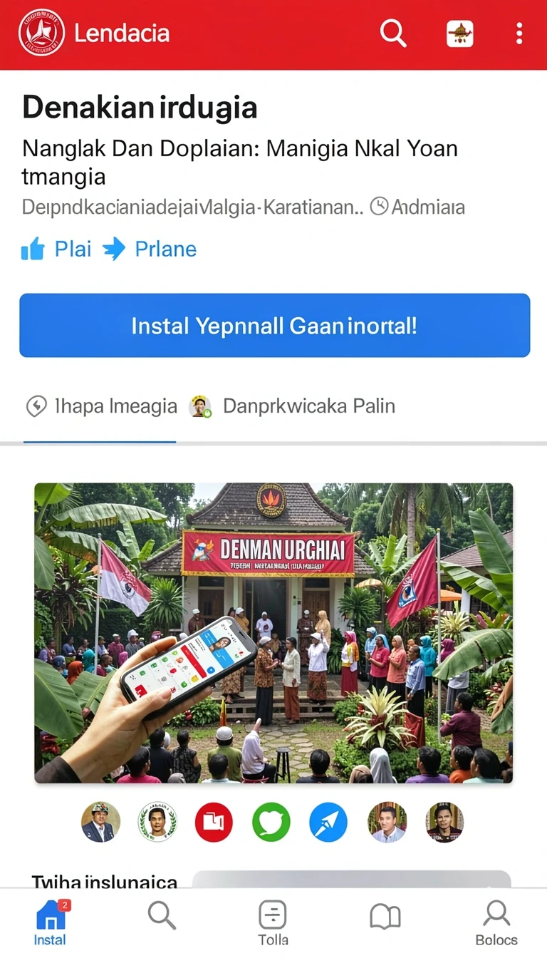 Tampilan utama aplikasi Aplikasi sultan188 Resmi: Download dan Instalasi yang intuitif dan efisien.