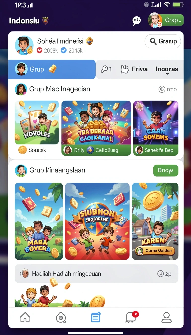 Tampilan utama aplikasi Aplikasi jjbet118 Resmi: Download dan Instalasi yang intuitif dan efisien.