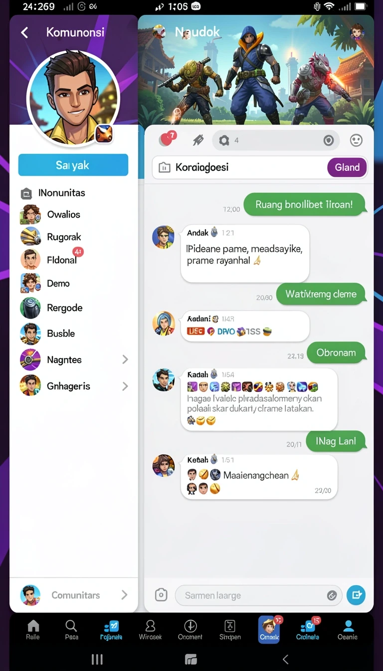Tampilan utama aplikasi Aplikasi topgun77 Resmi dan Terpercaya di Android yang intuitif dan efisien.