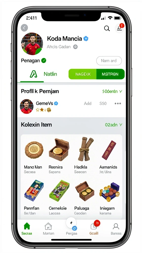 Tampilan utama aplikasi Aplikasi luckybest Resmi: Download dan Instalasi yang intuitif dan efisien.